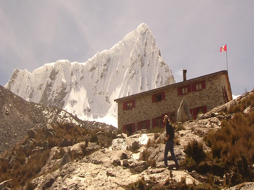 refugio peru campamento base pisco
